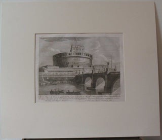 Item #18346 Veduta del Sepolcro di Cecilia Metella, detto Capo di Bove (copperplate engraving...