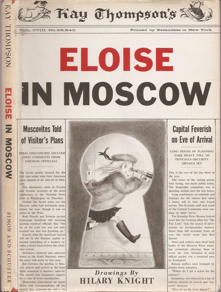 Item #19325 ELOISE IN MOSCOW. Kay Thompson.