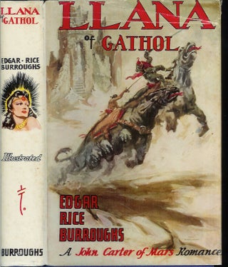 Item #20400 LLANA OF GATHOL. Edgar Rice Burroughs, John Coleman Burroughs