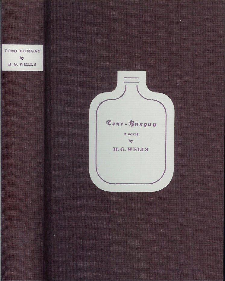 Item #20674 TONO-BUNGAY. Arion Press, H. G. Wells.