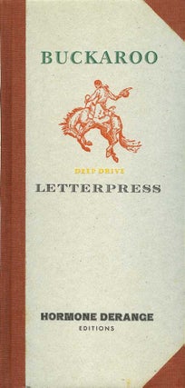 Item #21528 REAL LEAD: Deep Drive Letterpress Printing. Peter Koch