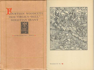 Item #21718 DESCENSUS AVERNO: Fourteen Woodcuts Reproduced from Sebastain Brant's Virgil....