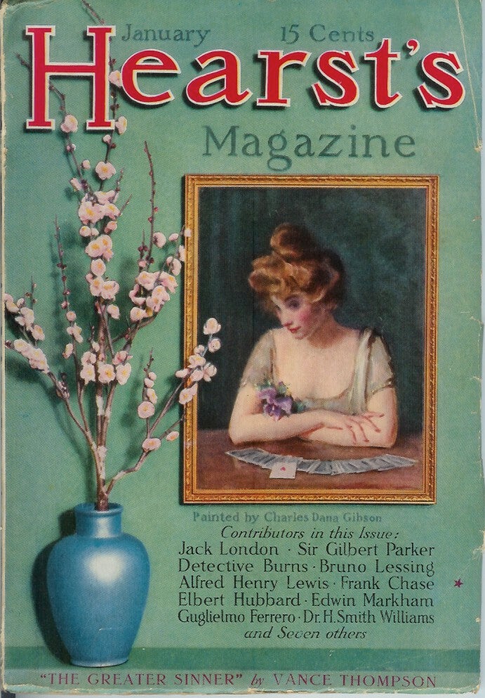 Item #21980 THE SEA GANGSTERS (first chapter of "The Mutiny of the Elsinore) in Hearst's Magazine, Vol. 25, No. 5. November, 1913. Jack London.