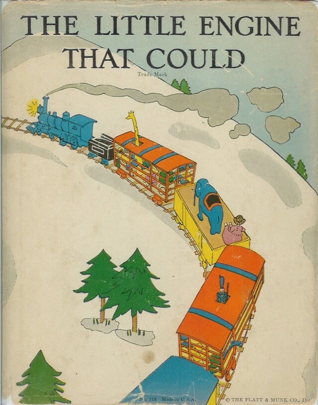 Item #22043 THE LITTLE ENGINE THAT COULD. Retold by Watty Piper from The Pony Engine by Mabel C. Bragg. Water Piper, Lois L. Lenski.