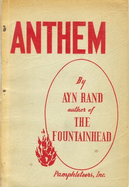 Item #22297 ANTHEM. Ayn Rand.