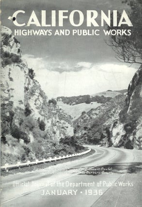 Item #22339 CALIFORNIA HIGHWAYS AND PUBLIC WORKS: Official Journal of the Department of Public...