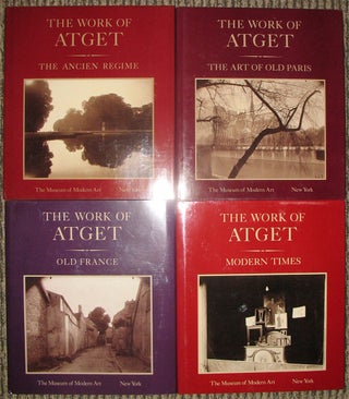 Item #22370 THE WORK OF ATGET: Volume I - Old France; Volume II - The Art of Old Paris; Volume...