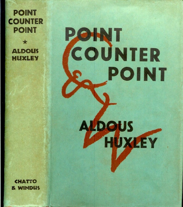 Item #22758 POINT COUNTER POINT. Aldous Huxley.