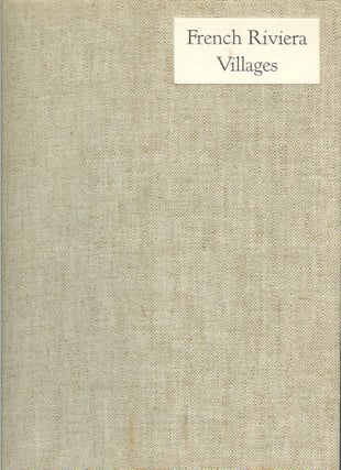Item #22777 FRENCH RIVIERA VILLAGES. Virginia Thompson, Juliet Thompson, Augusta Rathbone, text