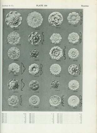 THE GENERAL CATALOGUE OF JACOBSEN & CO. (Cover title: Architecure and Decorative Ornaments).