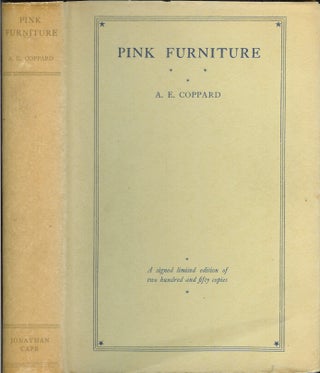 Item #23028 PINK FURNITURE: A Tale for Lovely Children with Noble Natures. A. E. Coppard