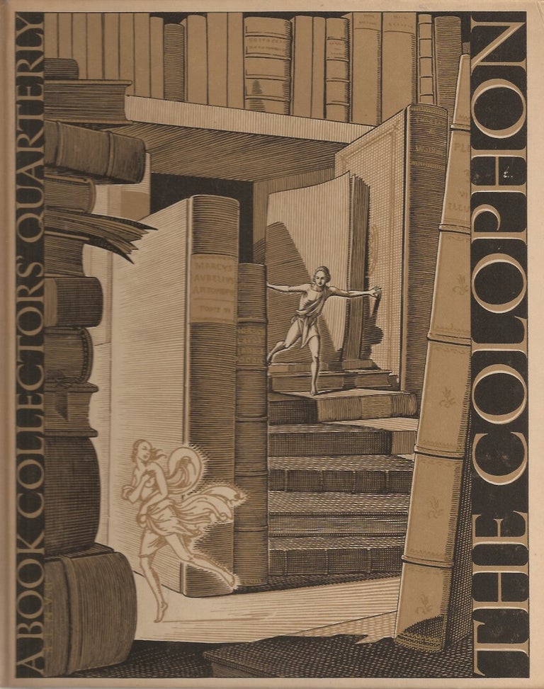 Item #23061 THE COLOPHON: A Book Collectors' Quarterly Part Six, 1931. ( with "On First Getting into Print" by A. E. Coppard). A. E. Coppard.