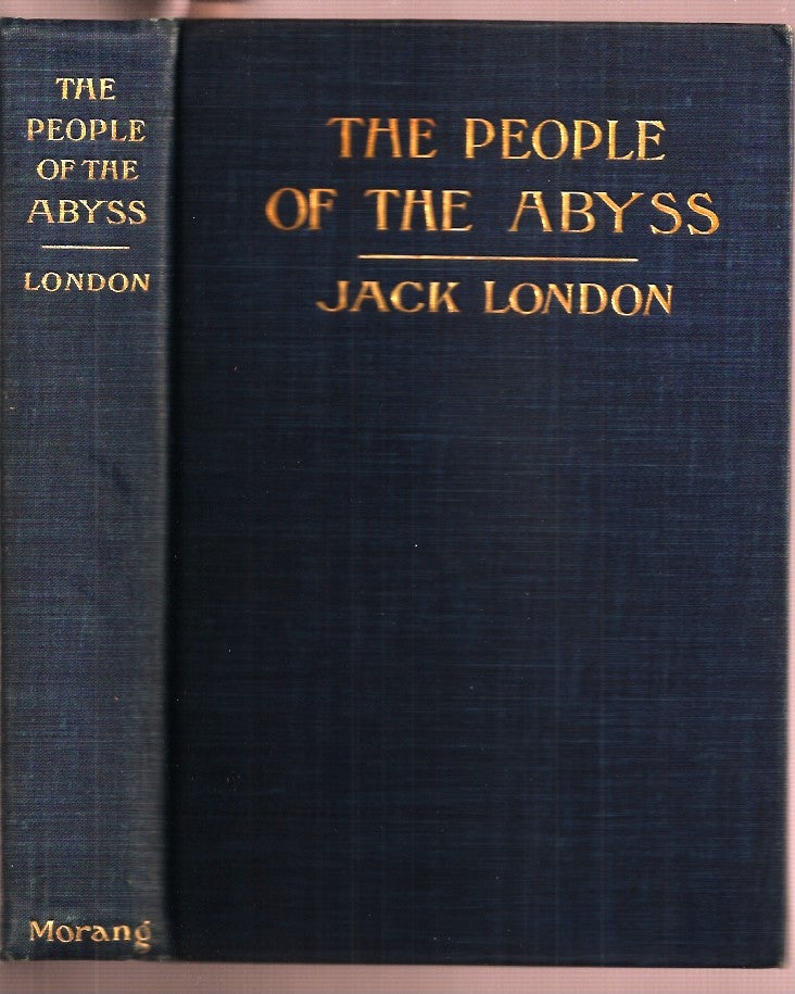 Item #23096 THE PEOPLE OF THE ABYSS. Jack London.