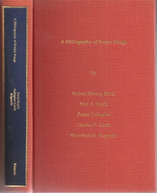 Item #23342 A BIBLIOGRAPHY OF EVELYN WAUGH. Evelyn Waugh, Robert Murray Davis