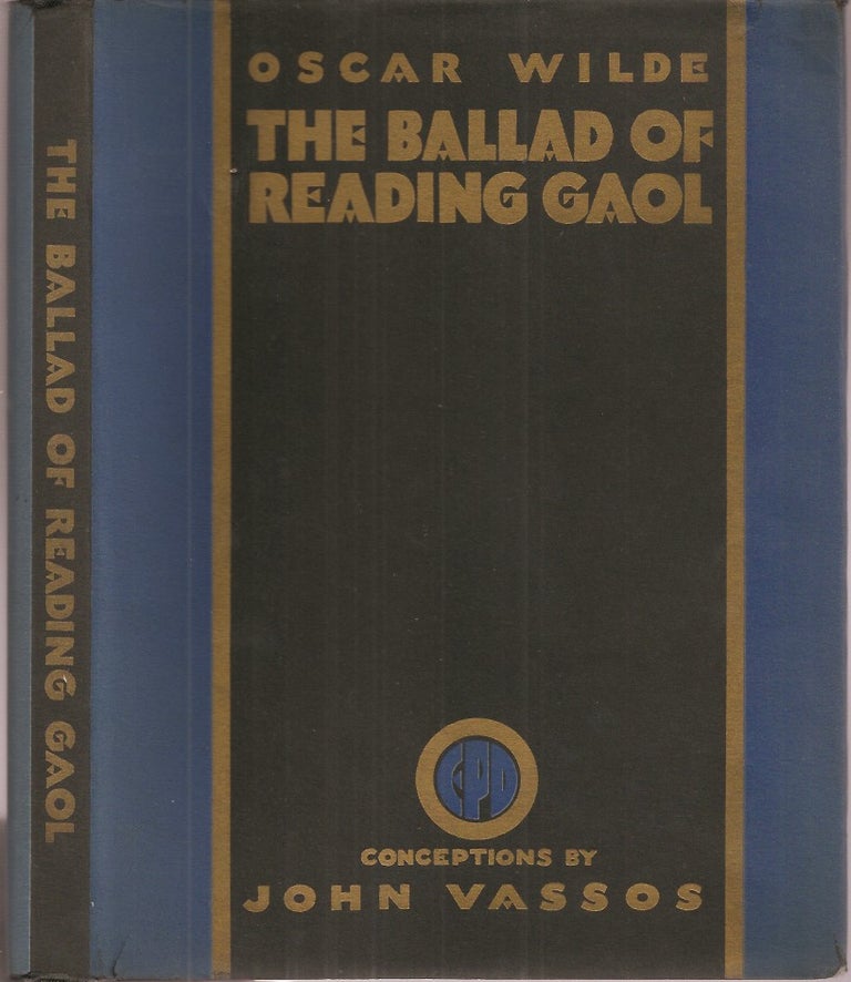 Item #23371 THE BALLAD OF READING GAOL. Oscar Wilde, John Vassos.