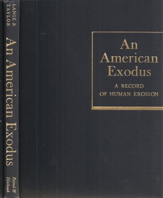 AN AMERICAN EXODUS: A Record of Human Erosion.