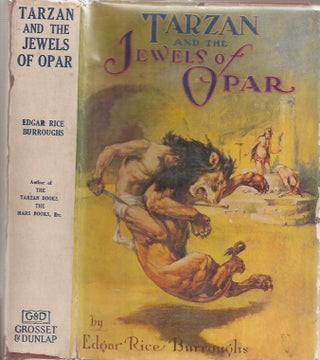 Item #23695 TARZAN AND THE JEWELS OF OPAR. Edgar Rice Burroughs