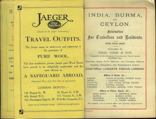 INDIA, BURMA, AND CEYLON: Information for Travellers and Residents. With Four Maps.