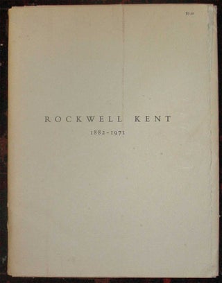 ROCKWELL KENT, 1882-1971.