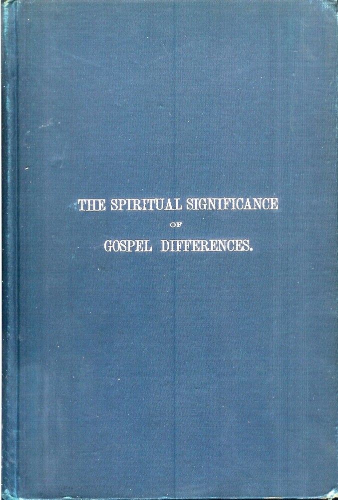 Item #23797 A BRIEF EXPOSITION OF GOSPEL DIFFERENCES GIVEN ACCORDING TO THE DIVINE LAW OF PROGRESSIVE INSTRUCTION. Mary B. Horton.
