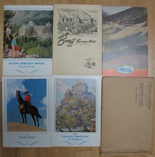 "ACROSS CANADA: This is a Souvenir of trip on the Canadian Pacific" (envelope caption). 5 Folding...