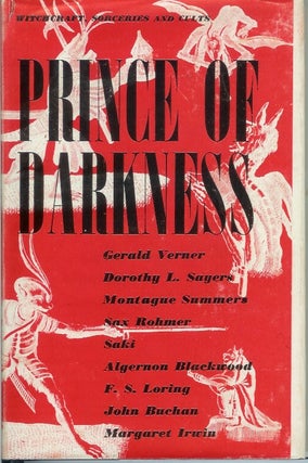 Item #23864 PRINCE OF DARKNESS. Gerald Verner., Algernon Blackwood Montague Summers, Dorothy...